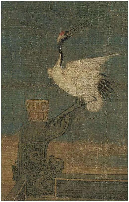 《瑞鹤图》，宋徽宗 绘，1:1高清原大复刻本，特制绢本 商品图3
