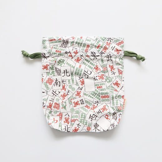 HUJI祤集Bobby收纳袋插画中华麻将 商品图1