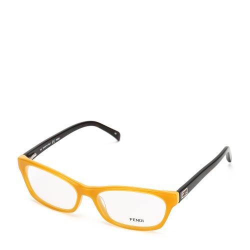 FENDI(芬迪) #黄色全框黑色镜架光学镜架 54 商品图0