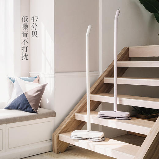 日本±0正负零无线电动拖把家用擦地扫地拖地一体机自动清洗清洁机 商品图3