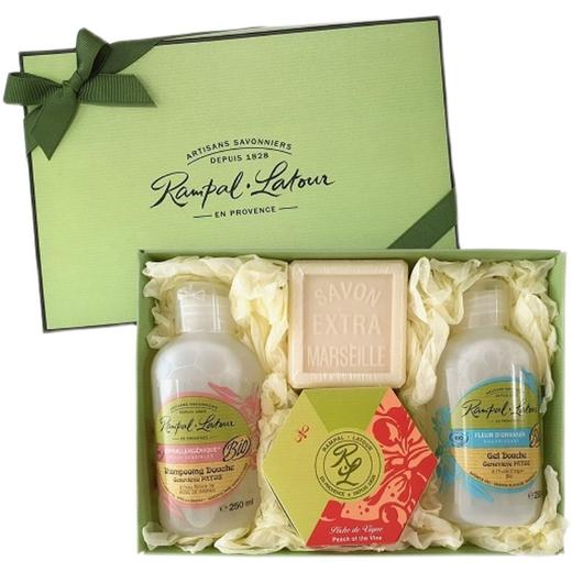 Rampal latour Blanc coconut(洗发水+沐浴露+ 2块香皂+盒装)JPY带授权招加盟代理 商品图1