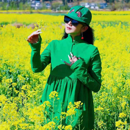 远山悠民族风连衣裙 | 杨丽萍老师同款 |现货加急发 商品图3