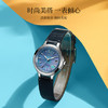 西铁城日本官方正品蓝盘皮带简约光动能万年历多局电波女表EC1170-18N 商品缩略图2