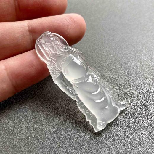 玻璃种翡翠关公关老爷财神爷 商品图7