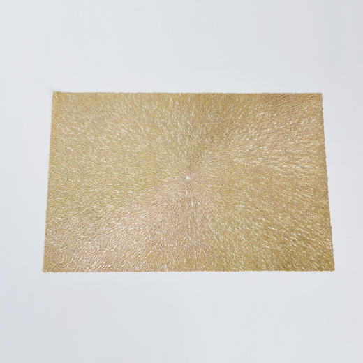 [现代住宅] 新款 复古方形桌垫  餐桌垫 金色 4P 套装JPY带授权招加盟代理 商品图1