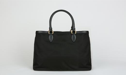 奥莱[PRADA单肩包1BA579 NERO TESSUTO + SOFT CALF（TRA）JPY带授权招加盟代理 商品图4