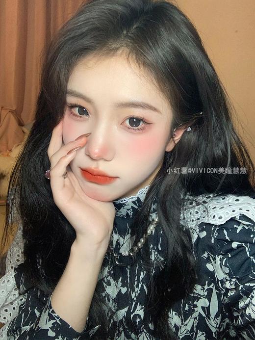 【中直径】Deekay-G398黑-14.2mm【年抛 0-1000度 含有525/575】 商品图5