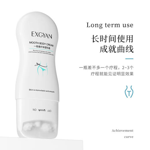 【国妆特字！滚轮塑身纤体霜】国妆认证值得信赖，提拉紧致不反弹，告别粗壮胳膊、大腿、大肚腩！ 商品图3