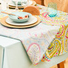 蓝粉火腿纹美式田园法式桌布 商品缩略图3