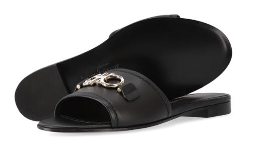 奥莱[菲拉格慕]（RHODES NERO 0730192）女士拖鞋20FWJPY带授权招加盟代理 商品图2