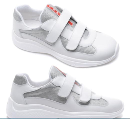 奥莱 [Prada] 20SS男士魔术贴运动鞋（4O3305_6GW_F0J36_20S）JPY带授权招加盟代理 商品图0