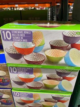 Signature Patterned Bowl Set 10P瑞典风餐具碗10件套装#3322000JPY带授权招加盟代理