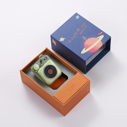 【50代金券】预售 | 猫王原子唱机B612 无线蓝牙音箱 可爱小钢炮 金属机身（不支持无理由退换）[福利品] 商品图2