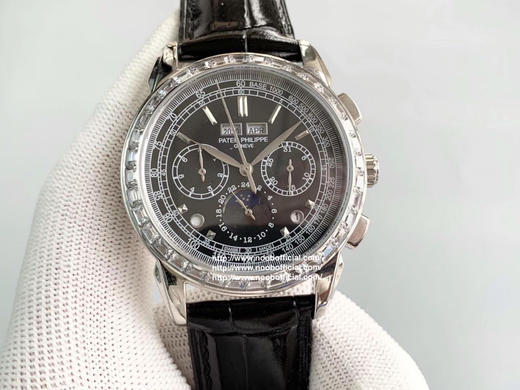 NOOBV2版百达.翡丽超复杂功能计时系列！用心之作，细节方面：1：团队历时两年多精心设计，不计成本，敢为人先，力求wanmei克服重重难关，突破多层技术瓶颈 商品图0