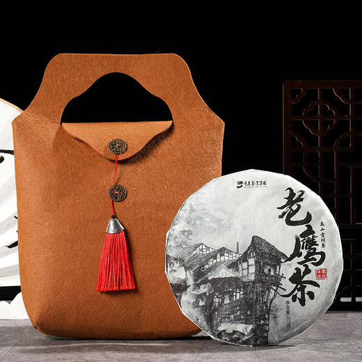 【老鹰茶茶饼357g】十年藏/重庆高山古树茶 商品图0