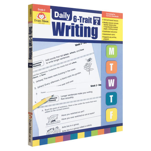 【桃娘推荐】Evan-Moor Daily 6-Trait Writing TE 每日练习系列 系统写作 完整版 商品图2