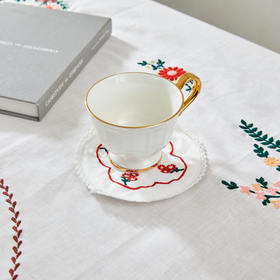 [现代住宅] 新款 韩国 复古圣诞茶杯垫 咖啡杯垫  12x12 CMJPY带授权招加盟代理