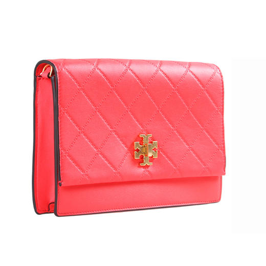 Tory Burch 汤丽柏琦  女士牛皮单肩包 西瓜红 41709 669 商品图1