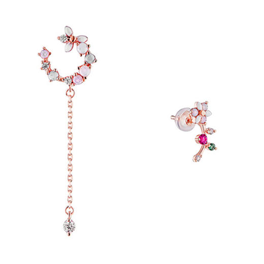 HESTIA GIRLS GARDEN SILVER EARRINGS 耳饰JPY带授权招加盟代理 商品图0