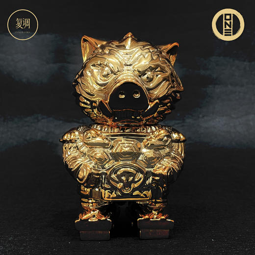 现货 壹工坊 黄金三宝 悟空 佛祖 八戎  搪胶 摆件 商品图1