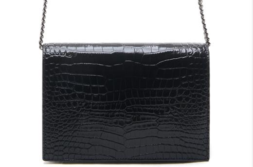 奥莱[圣罗兰] 20FW女士会标流苏斜挎包（452159_DND1N_1000_20F）JPY带授权招加盟代理 商品图3