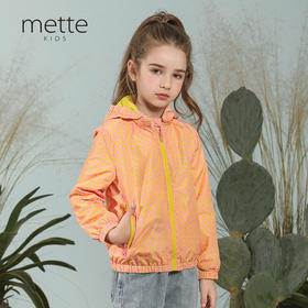 【女童连帽外套】童装连帽夹克短外套女童春季新款棒球服装