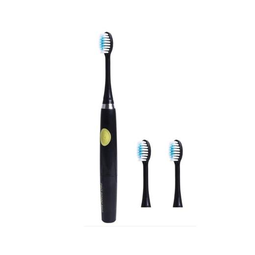 三洋 MARUMAN成人电动牙刷超声波震动电池 本体+2个替换装 黑色JPY带授权招加盟代理 商品图0