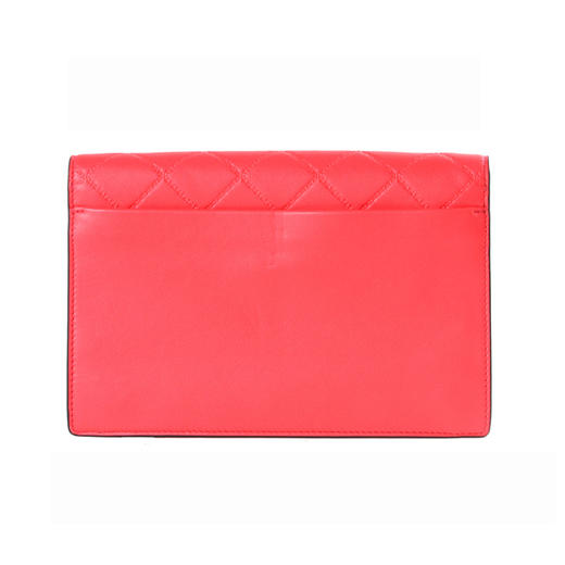 Tory Burch 汤丽柏琦  女士牛皮单肩包 西瓜红 41709 669 商品图3