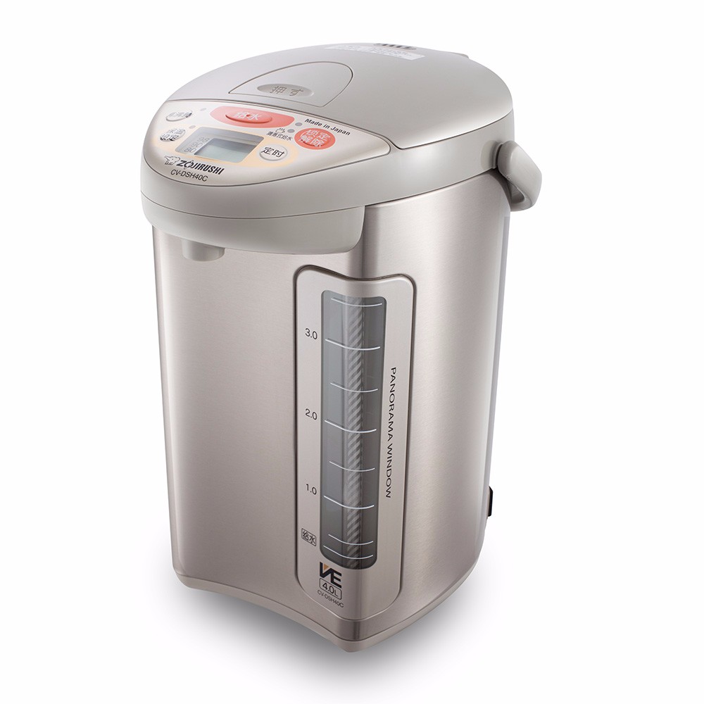 ZOJIRUSHI/象印 日本原装VE真空保温电热水瓶 CV-DSH40C-XA 4LJPY带授权招加盟代理