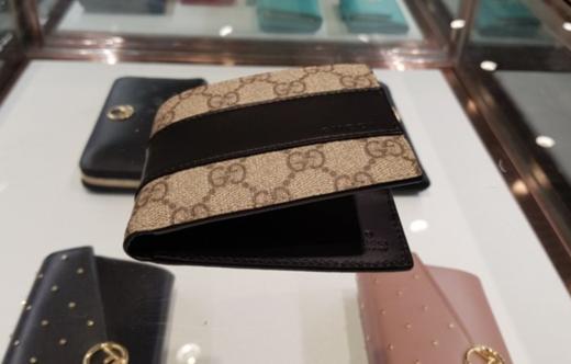 奥莱Gucci伊甸园GG Supreme双折钱包451240 KGDHN 9769JPY带授权招加盟代理 商品图4