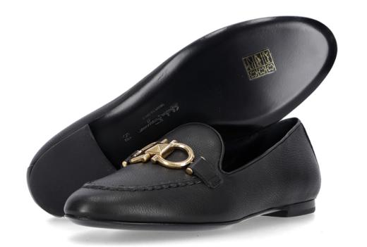奥莱[菲拉格慕]（GALIE NERO 0739526）女士Gancini乐福鞋20FWJPY带授权招加盟代理 商品图2