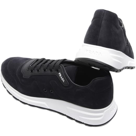 奥莱 [Prada]男士磨砂皮运动鞋19FW（4E3433_037_F0967_19F）JPY带授权招加盟代理 商品图4