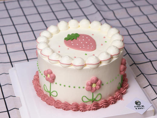 草莓手绘蛋糕 商品图2