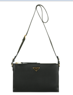 奥莱[PRADA]斜背包1BH050NERO VITELLO PHENIX（TRA）JPY带授权招加盟代理