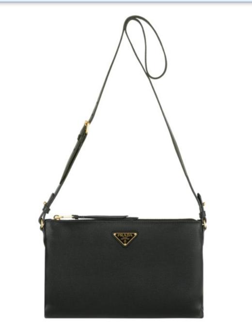 奥莱[PRADA]斜背包1BH050NERO VITELLO PHENIX（TRA）JPY带授权招加盟代理 商品图0