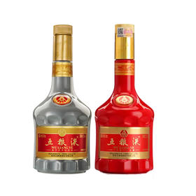 52度五粮液庚子（鼠）年生肖纪念酒500ml +52度五粮液丁酉（鸡年）500ml  （2瓶组合装）