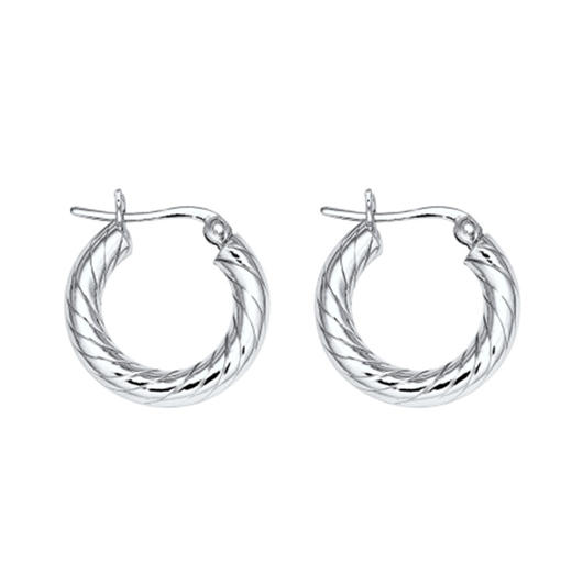 HEI COMB-PATTERN HOOP EARRING 耳饰JPY带授权招加盟代理 商品图0