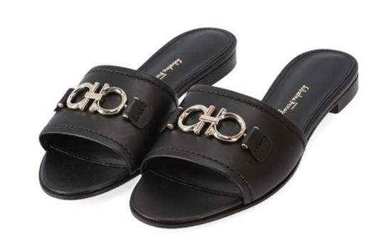 奥莱[菲拉格慕]（RHODES NERO 0730192）女士拖鞋20FWJPY带授权招加盟代理 商品图0