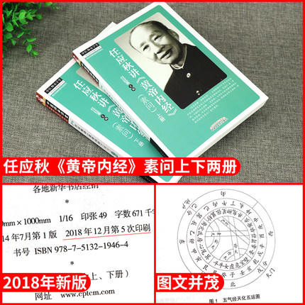 【出版社直销】任应秋讲《黄帝内经》(素问) （上下册） 任廷革 著 中医师承学堂 中国中医药出版社 商品图2