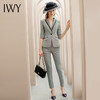 IWY/七分袖套装女高级灰色商务西装干练时尚气质职业装OL工作服C1134+P433 商品缩略图2