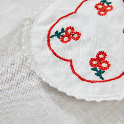 [现代住宅] 新款 韩国 复古圣诞茶杯垫 咖啡杯垫  12x12 CMJPY带授权招加盟代理 商品图2