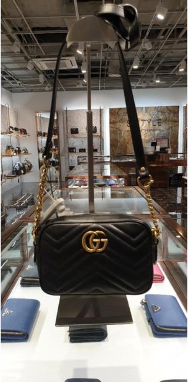 奥莱 Gucci GG Mamont Matlasse迷你包448065 DTD1T 1000JPY带授权招加盟代理 商品图0