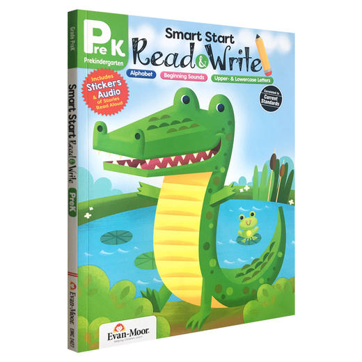 【安潇推荐】Evan-Moor Smart Start Read and Write 聪慧启蒙系列 有声阅读与拼写 美国加州原版教辅 商品图2