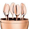 CHRISTOFLE 昆庭 MOOD Coffee 心境蛋咖啡勺套装 玫瑰金 商品缩略图2