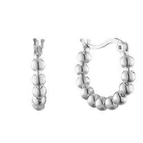 HESTIA BUBBLE DOUGHNUT RING SILVER EARRINGS 耳饰JPY带授权招加盟代理