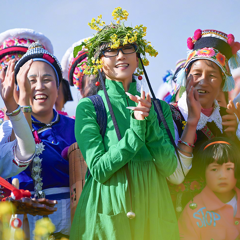 远山悠民族风连衣裙 | 杨丽萍老师同款 |24小时现货发