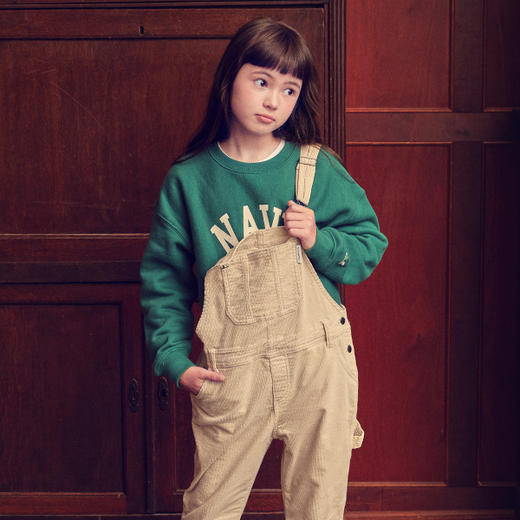 KIDIKIDI [杰出儿童] 儿童 背带裤 中性休闲裤 韩版工装裤JPY带授权招加盟代理 商品图0