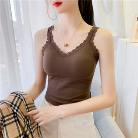 卡卡爆款大U外穿内搭打底文胸抹胸内衣轻奢蕾丝内衣女士吊带