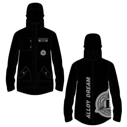 Dream 21-22 新款单板雪服 黑色 商品图0