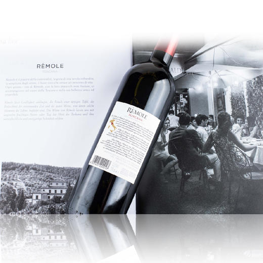 杞冠臻选 | 【意大利花思蝶酒庄】雷莫乐托斯卡纳干红葡萄酒 Remole IGT地理标志基安蒂 chianti 商品图1